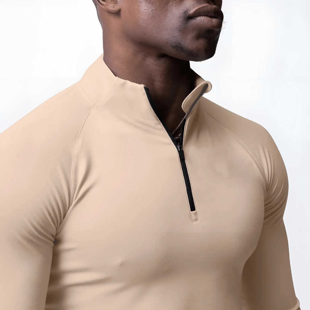 Muscle V-Taper Quarter Zip