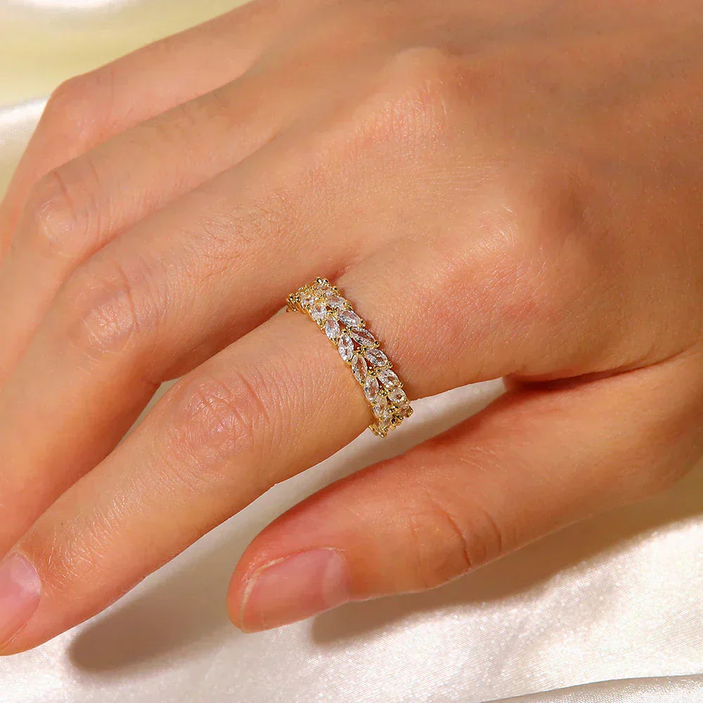 Ameriel Patterned Ring