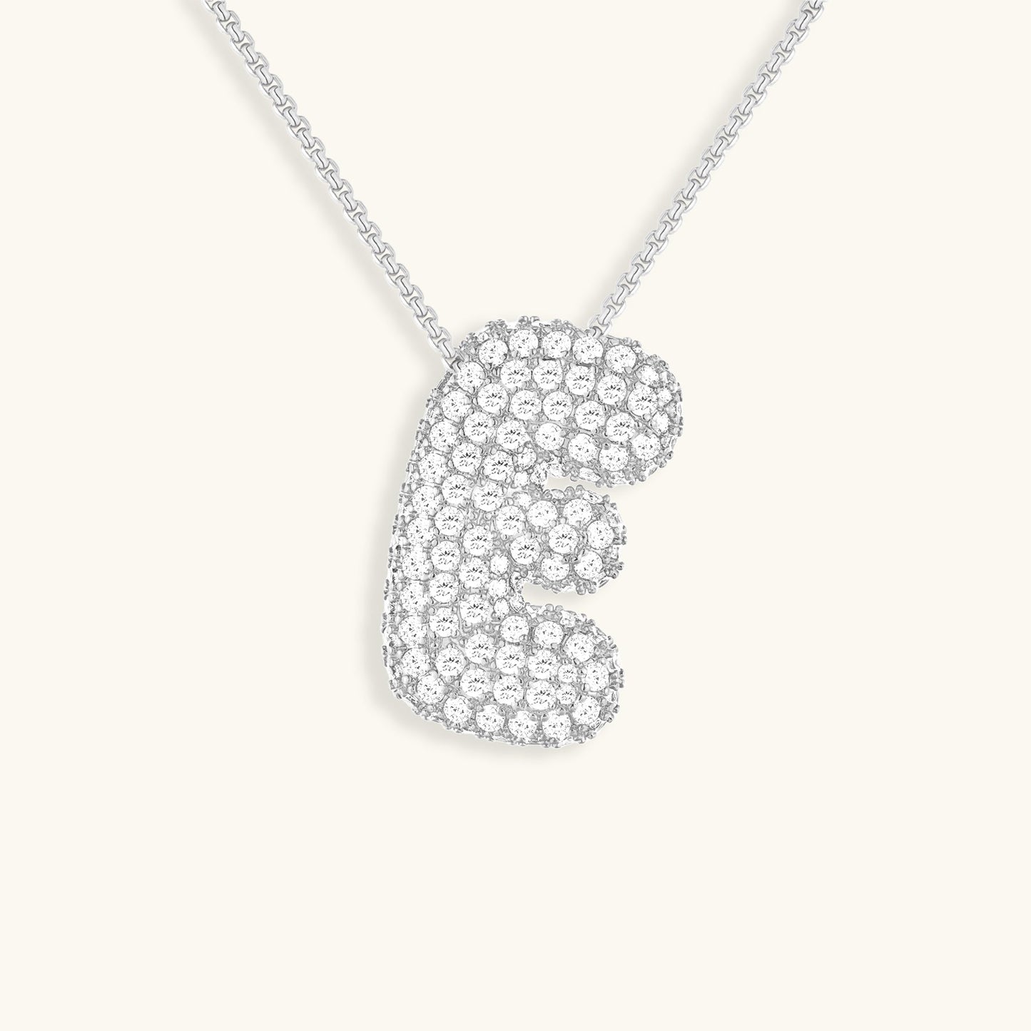 Aven Initial Diamond Necklace