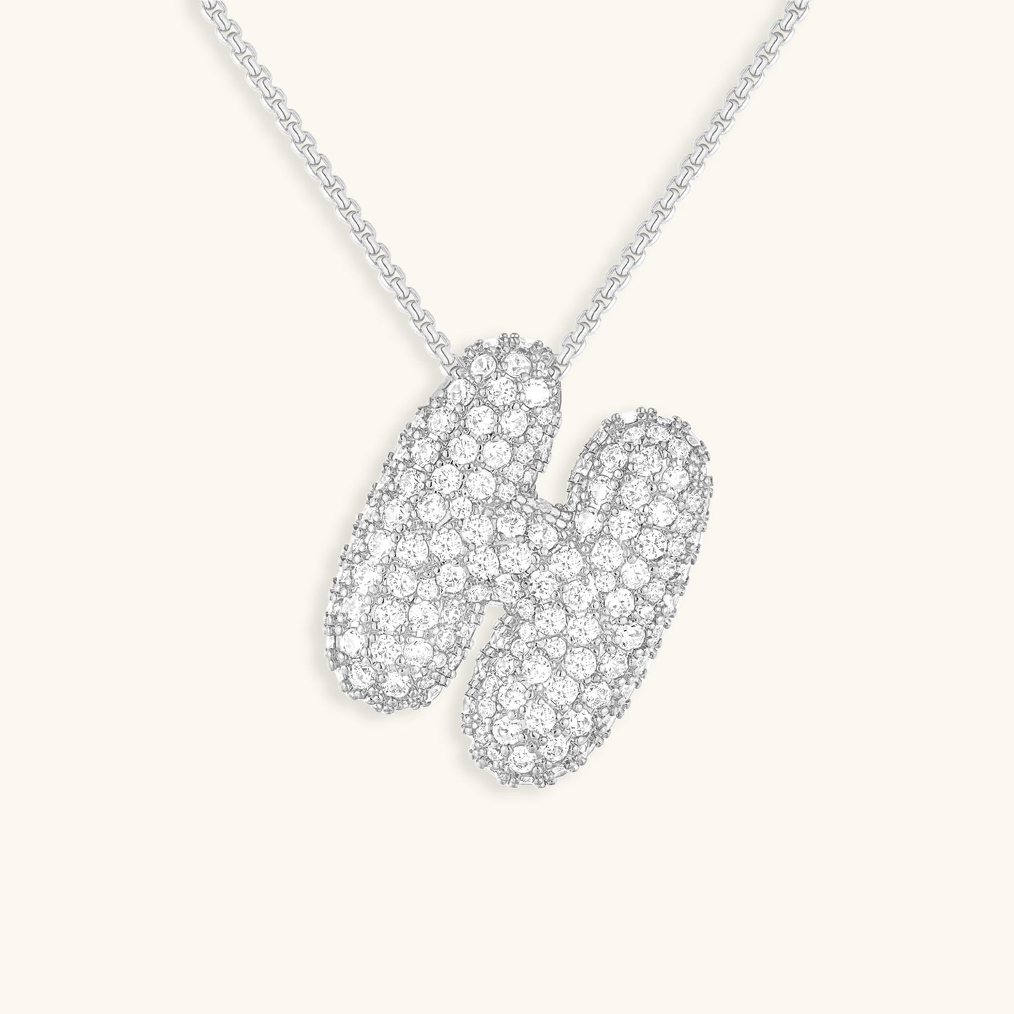 Aven Initial Diamond Necklace
