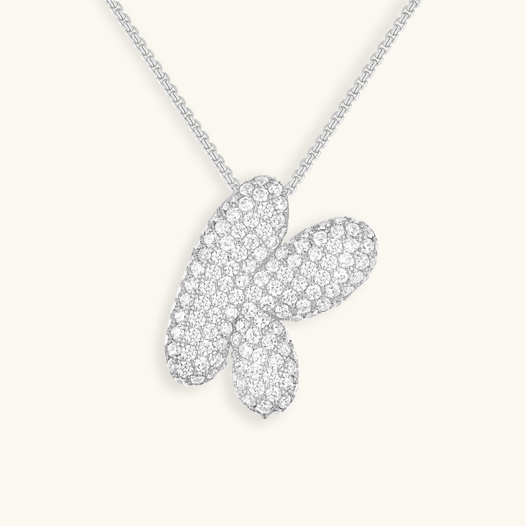 Aven Initial Diamond Necklace