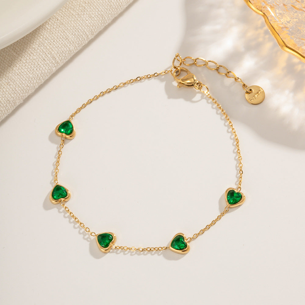 Amie Heart Bracelet