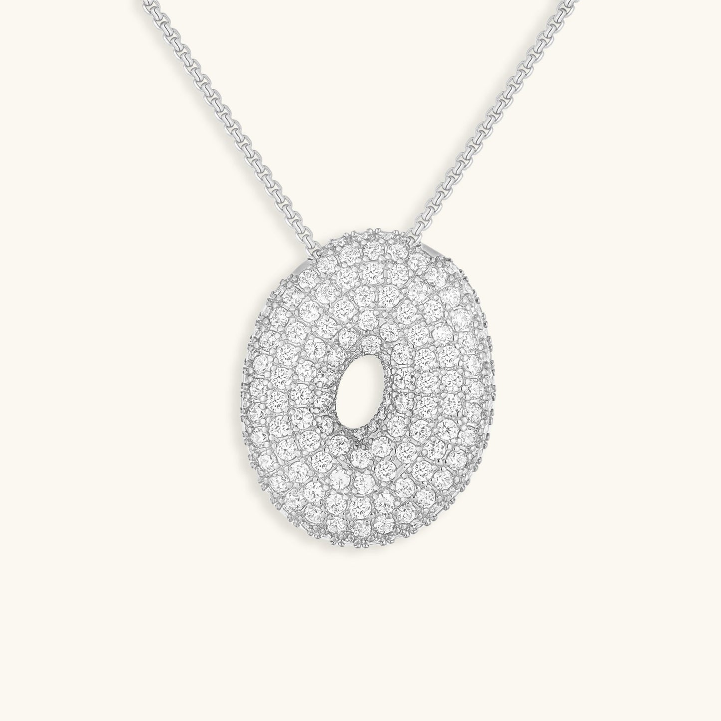 Aven Initial Diamond Necklace