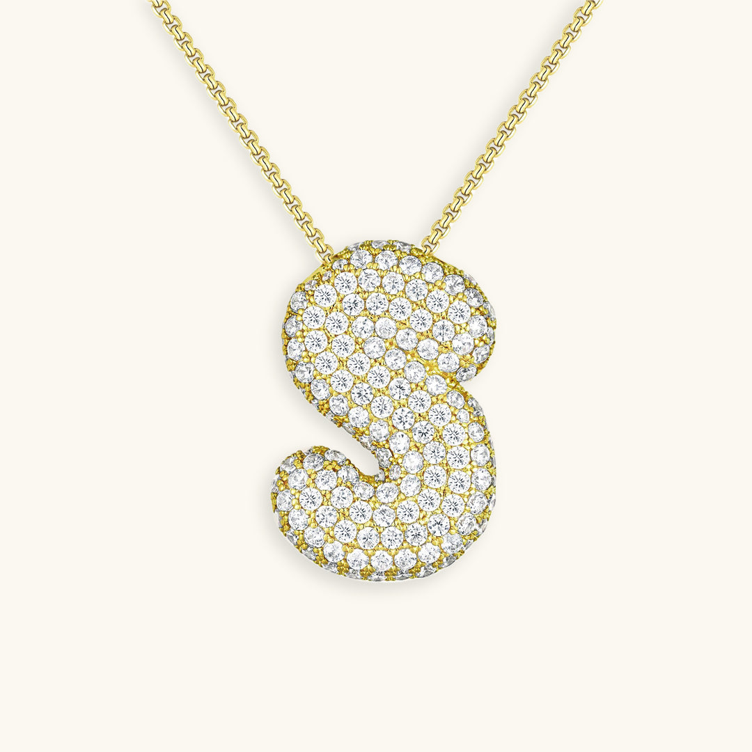 Aven Initial Diamond Necklace