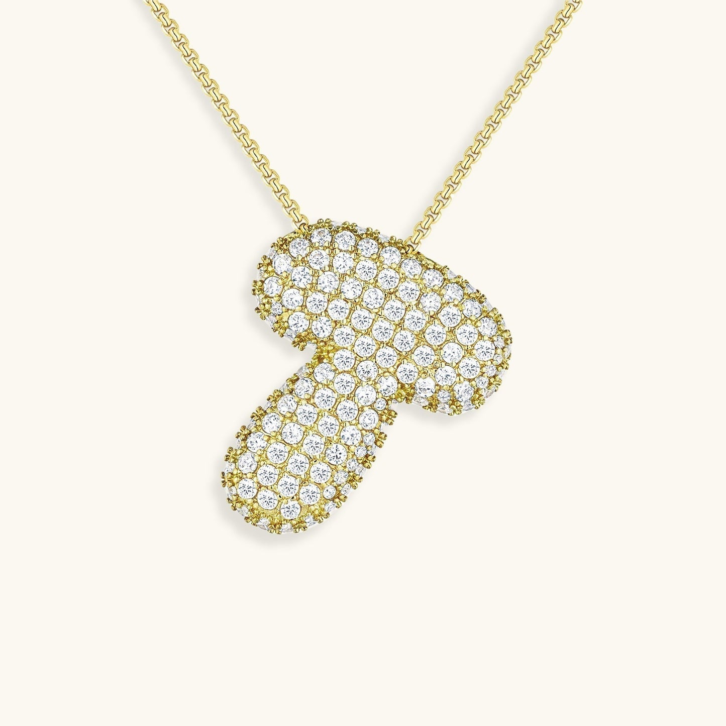 Aven Initial Diamond Necklace