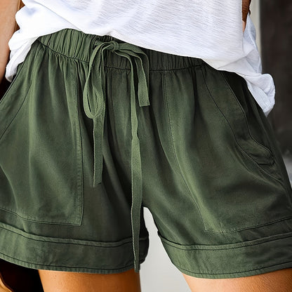 Maya Easygoing Drawstring Shorts