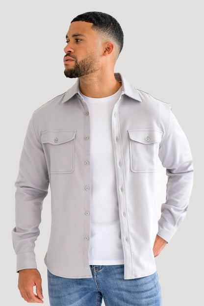 Cooper Men’s Pure Cotton Long Sleeve Shirt – Casual & Workwear Fit
