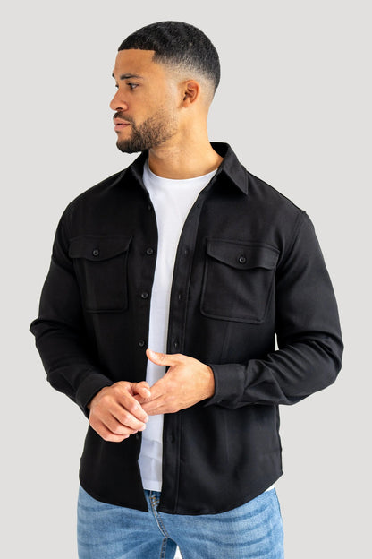 Cooper Men’s Pure Cotton Long Sleeve Shirt – Casual & Workwear Fit