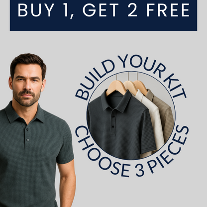 PrimePolo Gelato Polo Shirt [But 1, Get 2 Free]