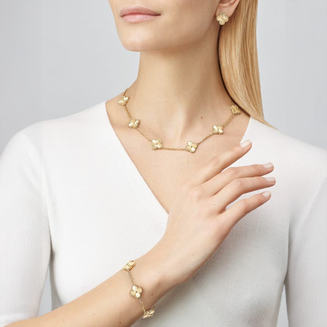 Clover Set Gold