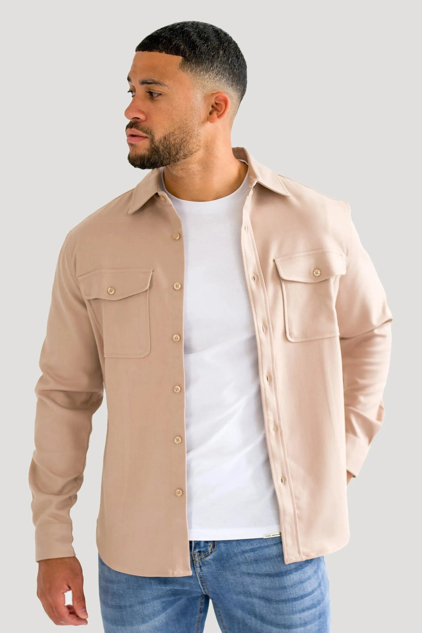 Cooper Men’s Pure Cotton Long Sleeve Shirt – Casual & Workwear Fit
