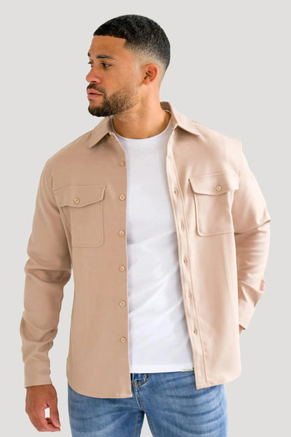 Cooper Men’s Pure Cotton Long Sleeve Shirt – Casual & Workwear Fit