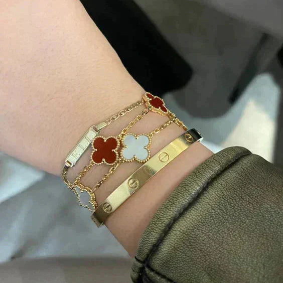 Clover Red Bracelets
