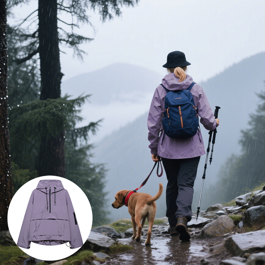 3-in-1 Waterproof & Windproof Jacket – All-Weather Protection