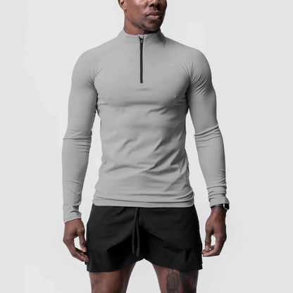 Muscle V-Taper Quarter Zip