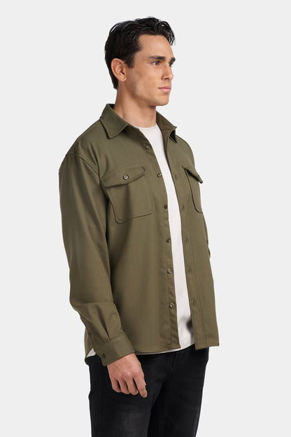 Cooper Men’s Pure Cotton Long Sleeve Shirt – Casual & Workwear Fit