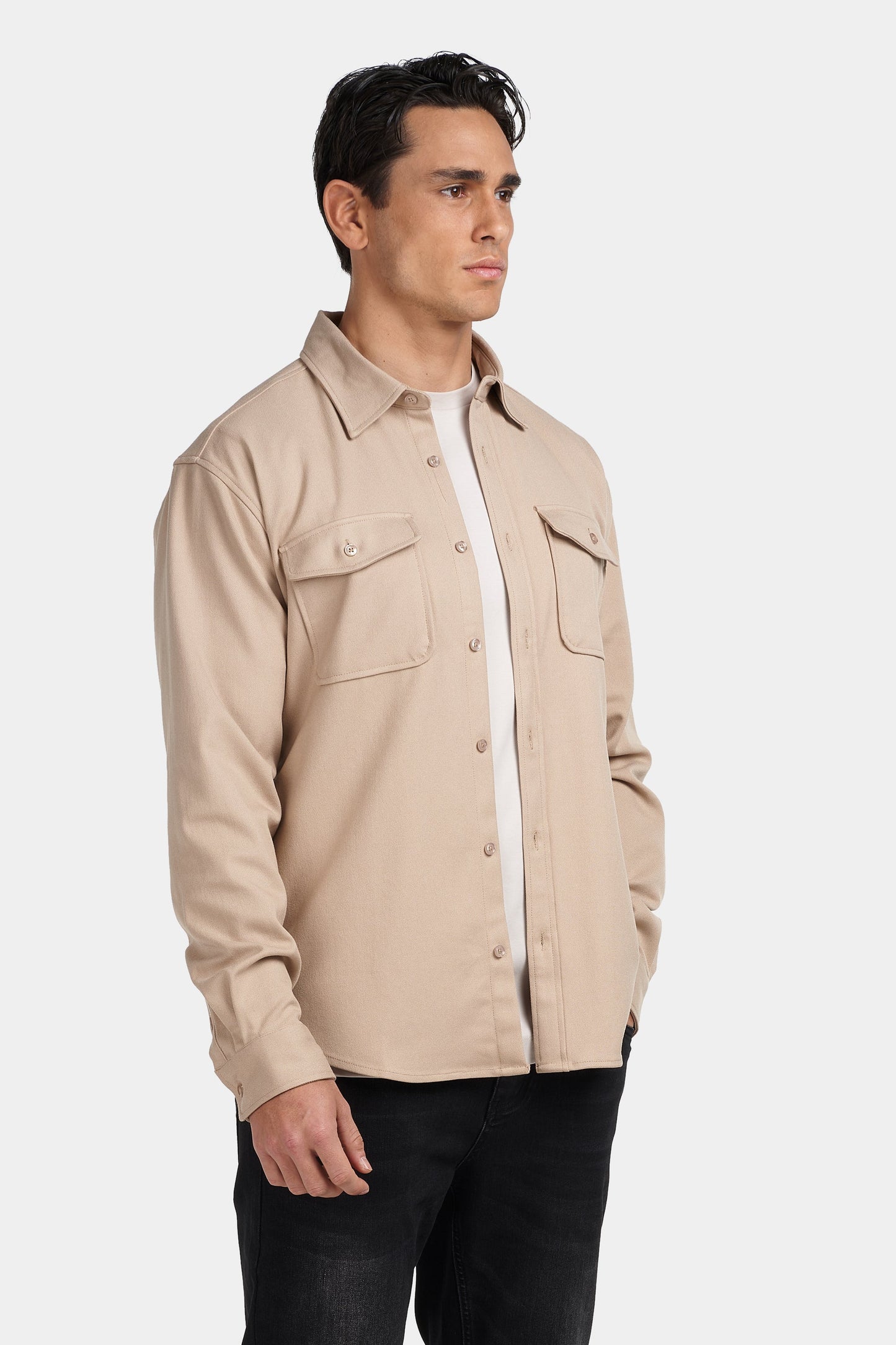 Cooper Men’s Pure Cotton Long Sleeve Shirt – Casual & Workwear Fit