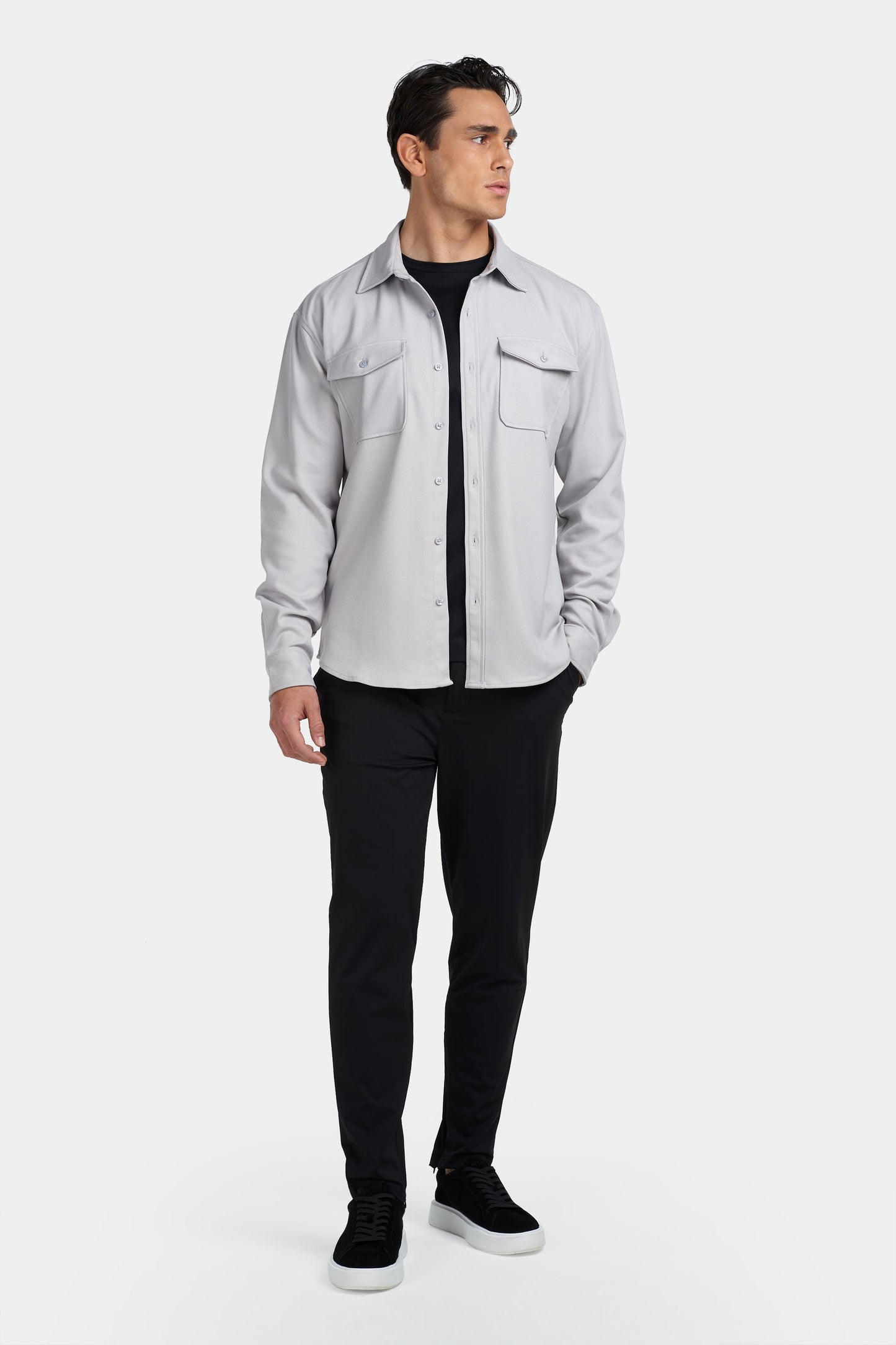 Cooper Men’s Pure Cotton Long Sleeve Shirt – Casual & Workwear Fit
