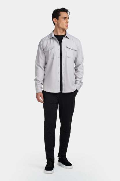 Cooper Men’s Pure Cotton Long Sleeve Shirt – Casual & Workwear Fit