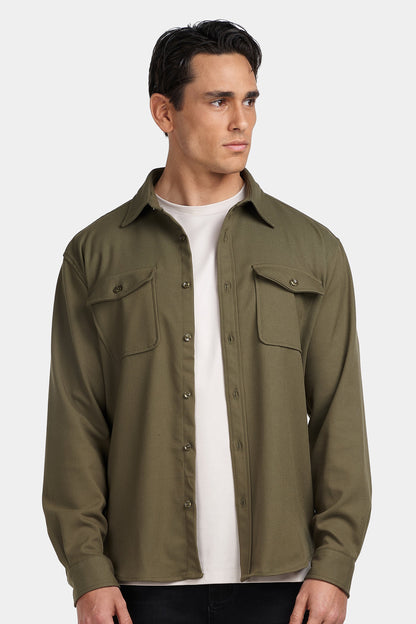 Cooper Men’s Pure Cotton Long Sleeve Shirt – Casual & Workwear Fit
