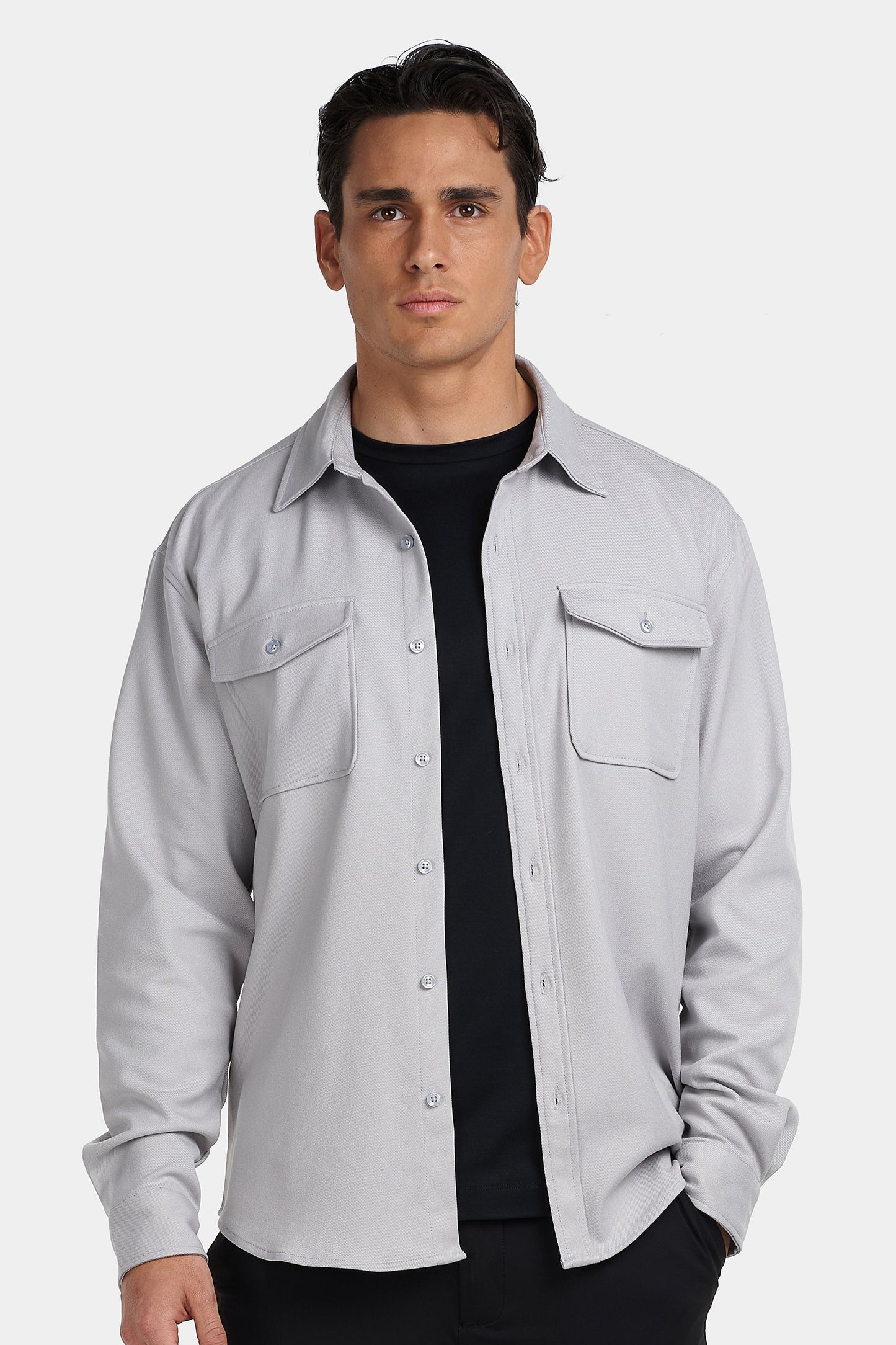 Cooper Men’s Pure Cotton Long Sleeve Shirt – Casual & Workwear Fit