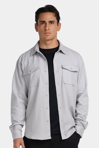 Cooper Men’s Pure Cotton Long Sleeve Shirt – Casual & Workwear Fit