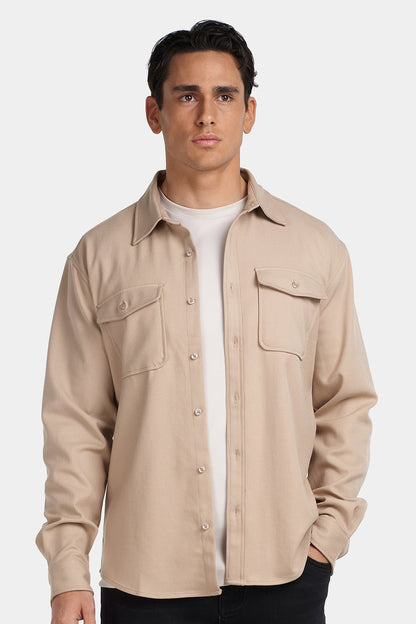 Cooper Men’s Pure Cotton Long Sleeve Shirt – Casual & Workwear Fit