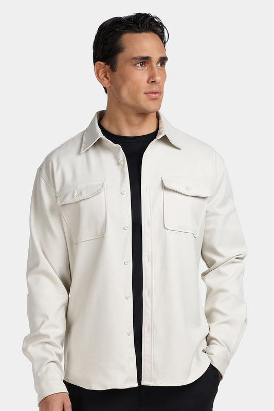Cooper Men’s Pure Cotton Long Sleeve Shirt – Casual & Workwear Fit