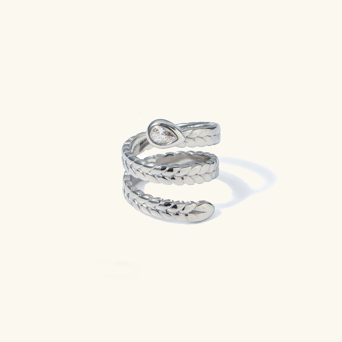 Seralya Gold Serpent Ring