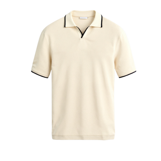 VORO Contrast Slim Fitted Polo