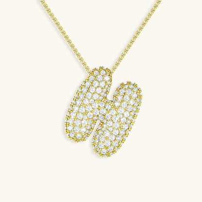 Aven Initial Diamond Necklace
