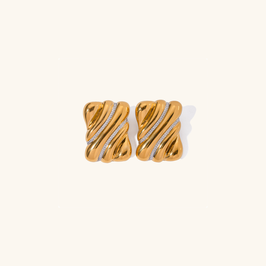 Virela Gold Earrings