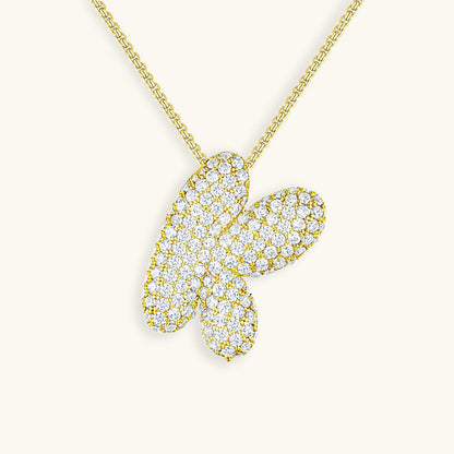 Aven Initial Diamond Necklace