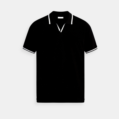 VORO Contrast Slim Fitted Polo