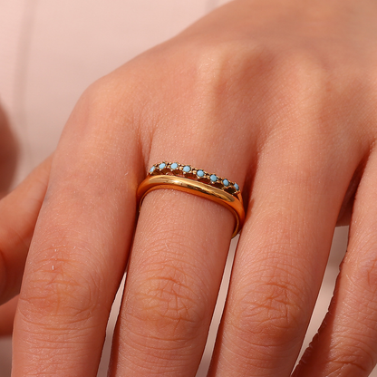 Yani Diamond Gold Ring