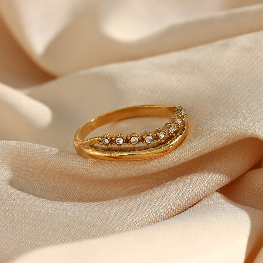 Yani Diamond Gold Ring