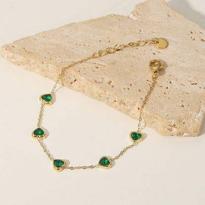 Amie Heart Bracelet