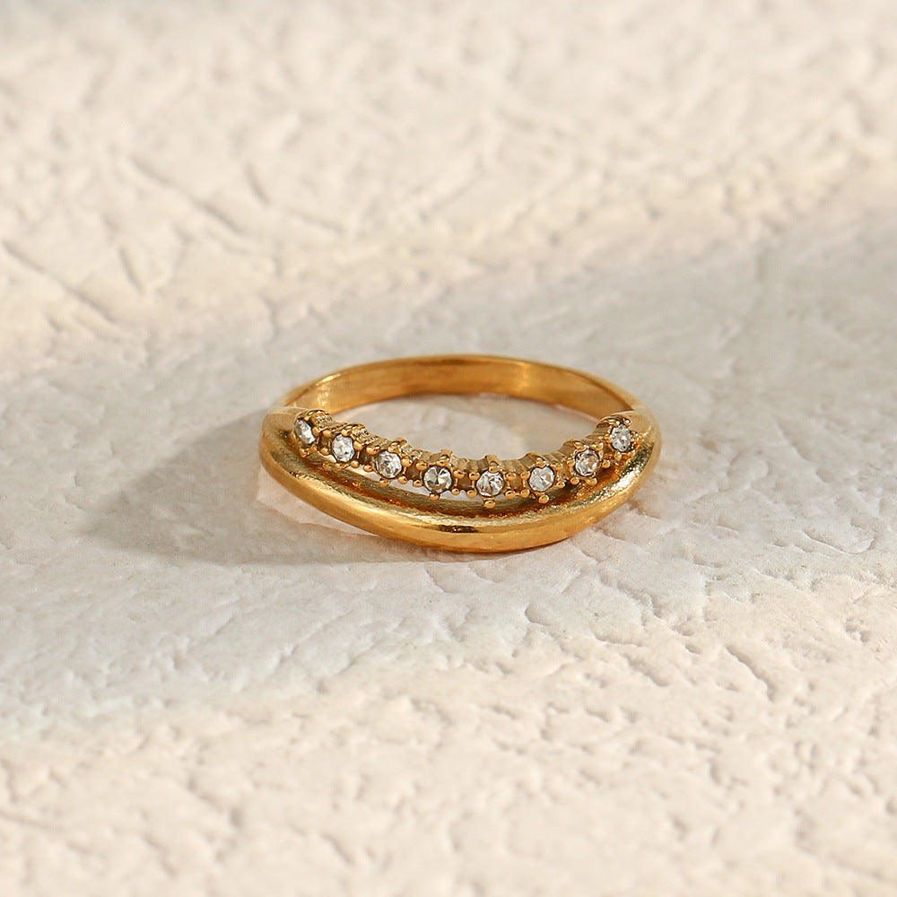 Yani Diamond Gold Ring