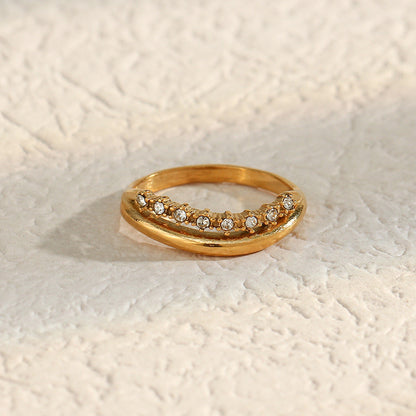 Yani Diamond Gold Ring