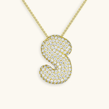 Aven Initial Diamond Necklace