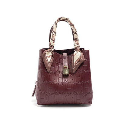 Elegant Embossed Women's Tote Bag