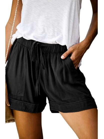 Maya Easygoing Drawstring Shorts