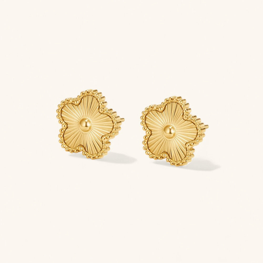 Clover Gold Earrings