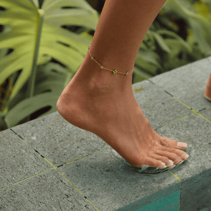 Charlie Stainless Gold Anklet